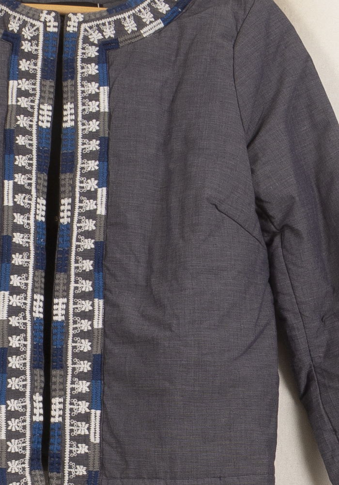 Veste Bleu et Blanc - Taille S/36 de la marque Bérénice | PARAD62950 - Vendu par Paradigme - Image 3