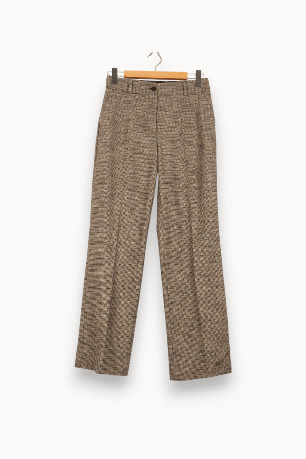 Pantalon À Carreaux Gris - Taille S/36 de la marque Bérénice | PARAD62951 - Vendu par Paradigme - Image 2