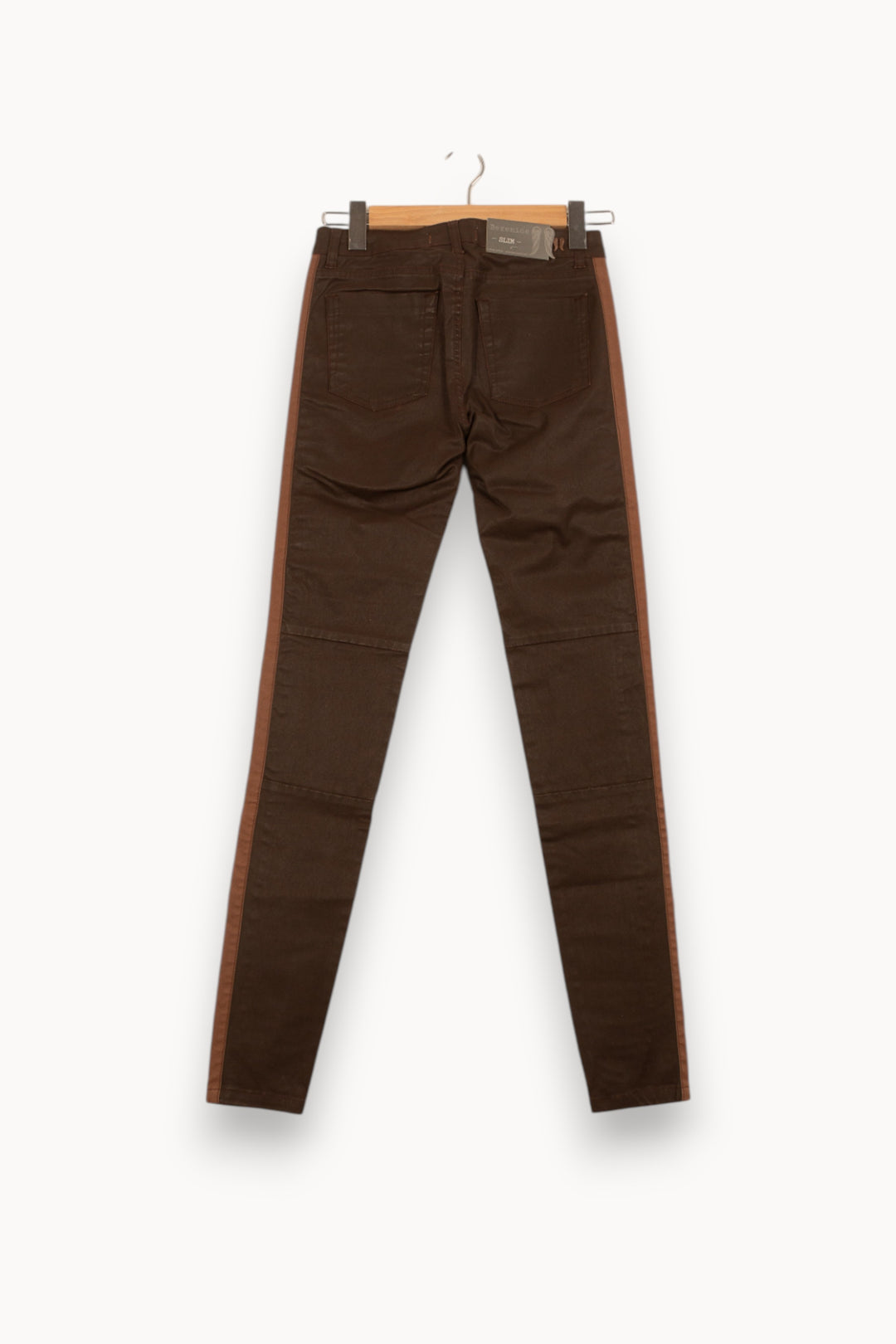 Pantalon Marron et Marron Clair - Taille S/36 de la marque Bérénice | PARAD62952 - Vendu par Paradigme - Image 4