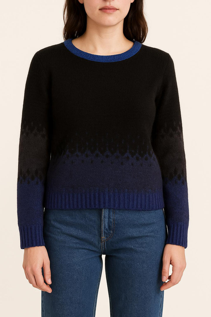 Pull Noir et Bleu - Taille S/36 de la marque Bérénice | PARAD62962 - Vendu par Paradigme - Image 1