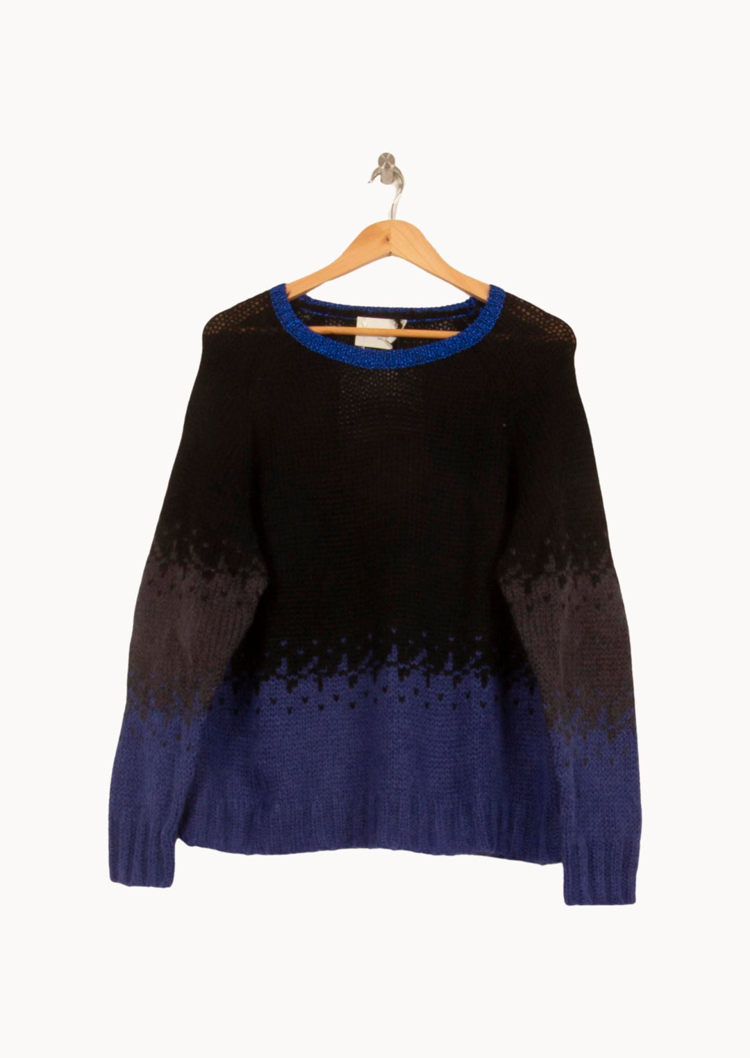 Pull Noir et Bleu - Taille S/36 de la marque Bérénice | PARAD62962 - Vendu par Paradigme - Image 2