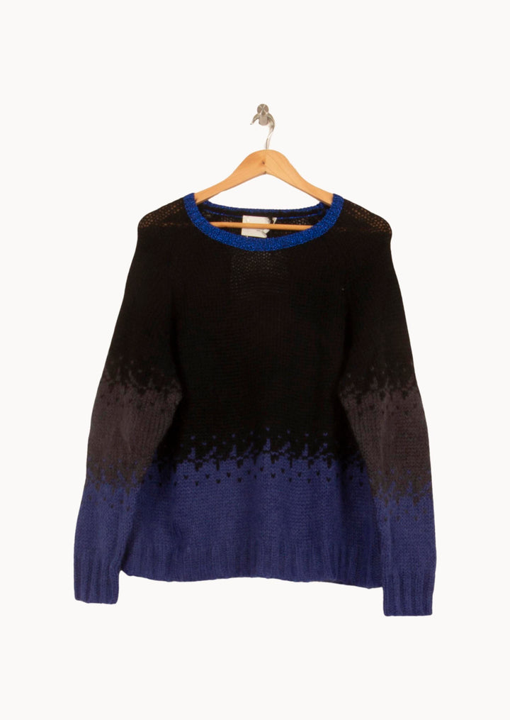 Pull Noir et Bleu - Taille S/36 de la marque Bérénice | PARAD62962 - Vendu par Paradigme - Image 2