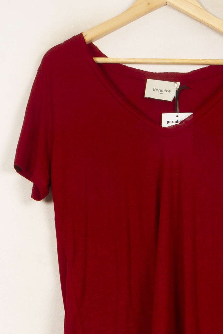 Tee-shirt Rouge - Taille S/36 de la marque Bérénice | PARAD62963 - Vendu par Paradigme - Image 3