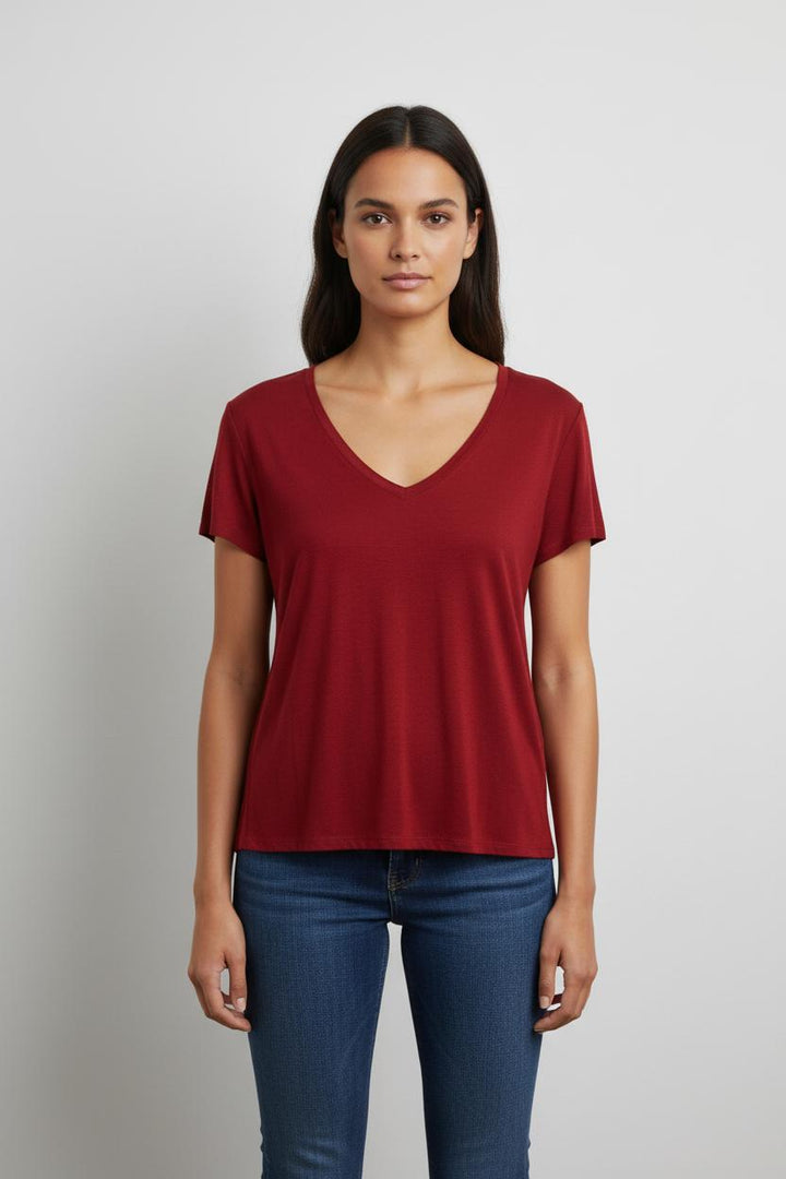 Tee-shirt Rouge - Taille S/36