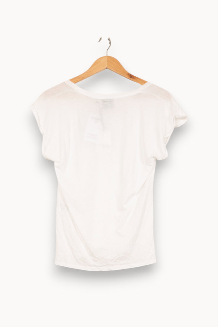 Tee-shirt Blanc - Taille S/36 de la marque Bérénice | PARAD62964 - Vendu par Paradigme - Image 4