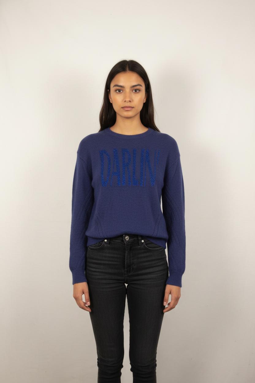 Pull Bleu - Taille S/36