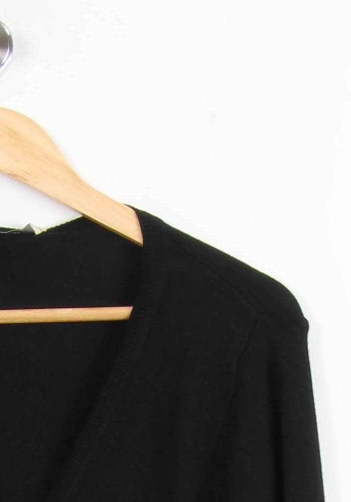 Cardigan Noir - Taille L/40 de la marque La Fée Maraboutée | PARAD62972 - Vendu par Paradigme - Image 3