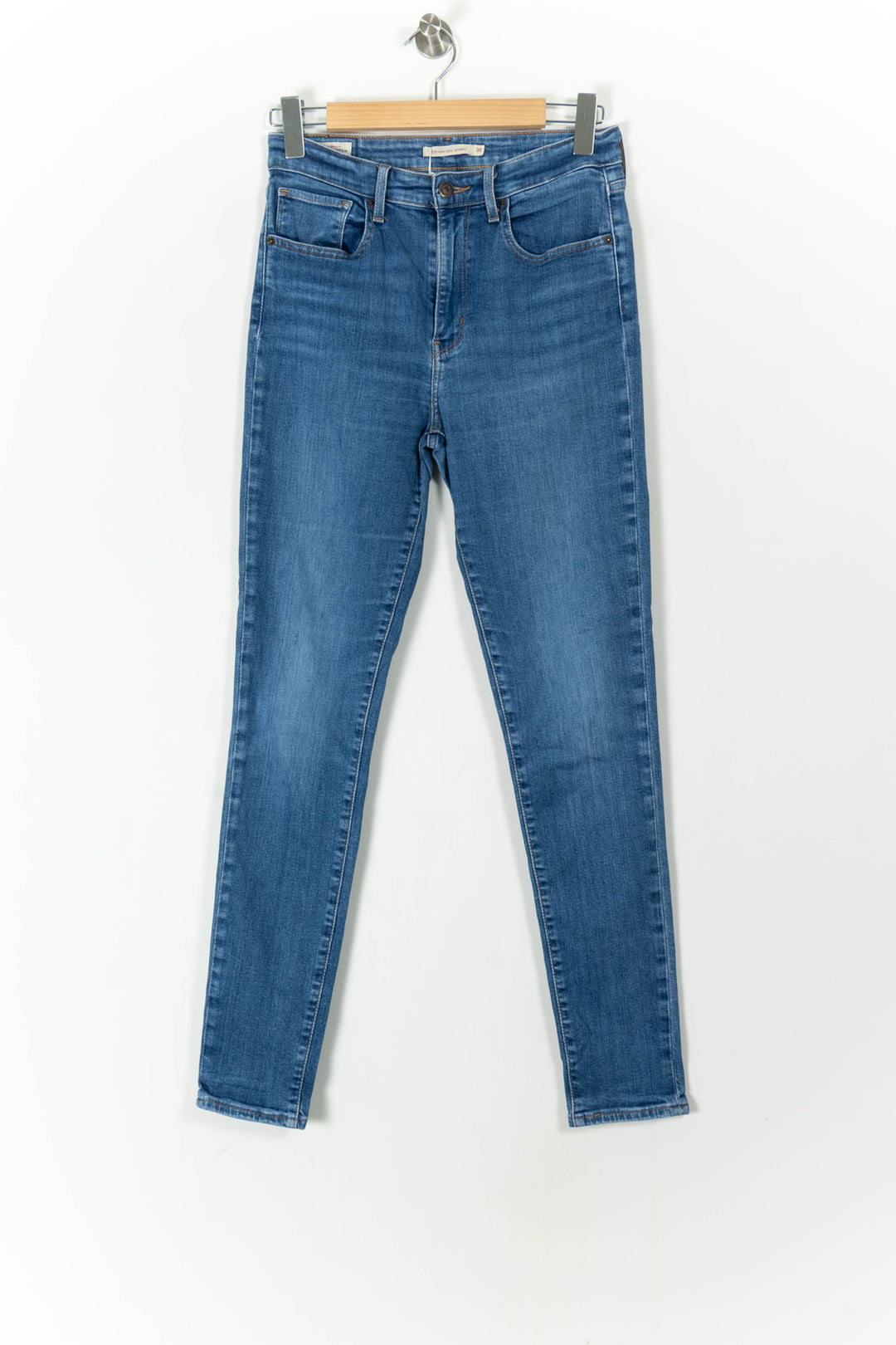Jean Skinny Bleu - Taille L/40 de la marque Levi's | PARAD62974 - Vendu par Paradigme - Image 2