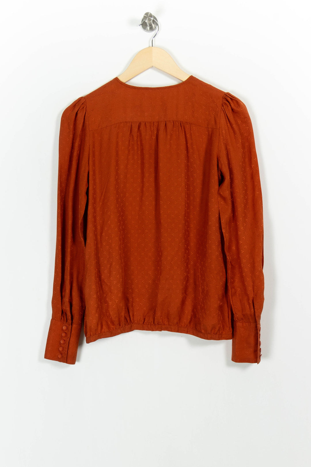Blouse Orange - Taille S/36 de la marque Sessùn | PARAD63013 - Vendu par Paradigme - Image 4