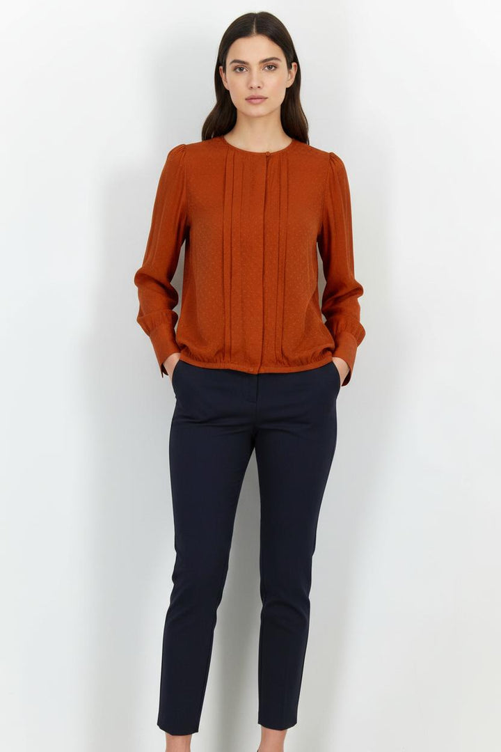 Blouse Orange - Taille S/36 de la marque Sessùn | PARAD63013 - Vendu par Paradigme - Image 1