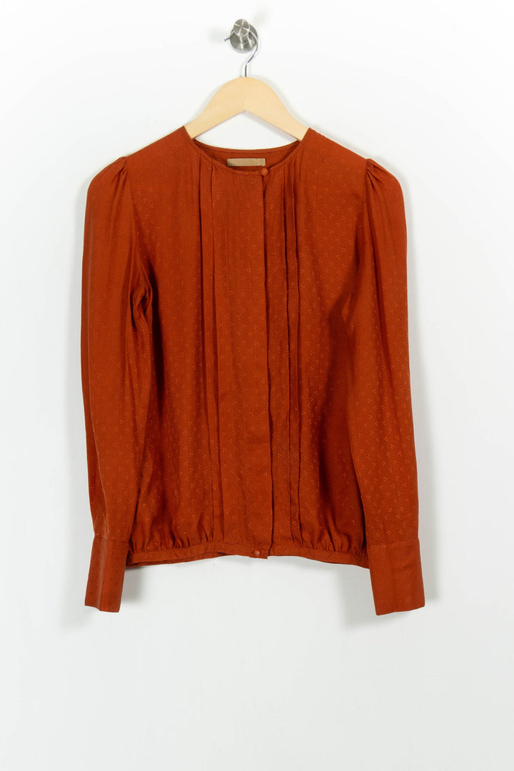 Blouse Orange - Taille S/36 de la marque Sessùn | PARAD63013 - Vendu par Paradigme - Image 2