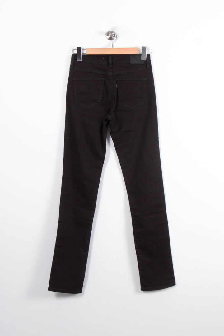 Jean Slim Noir - Taille S/36 de la marque Levi's | PARAD63016 - Vendu par Paradigme - Image 4