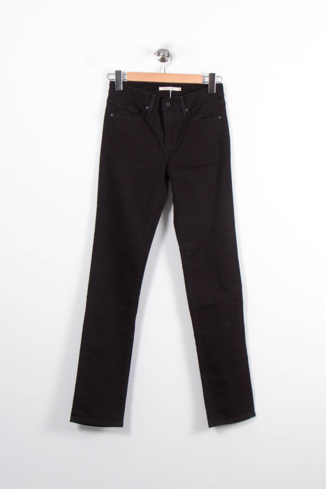 Jean Slim Noir - Taille S/36 de la marque Levi's | PARAD63016 - Vendu par Paradigme - Image 2