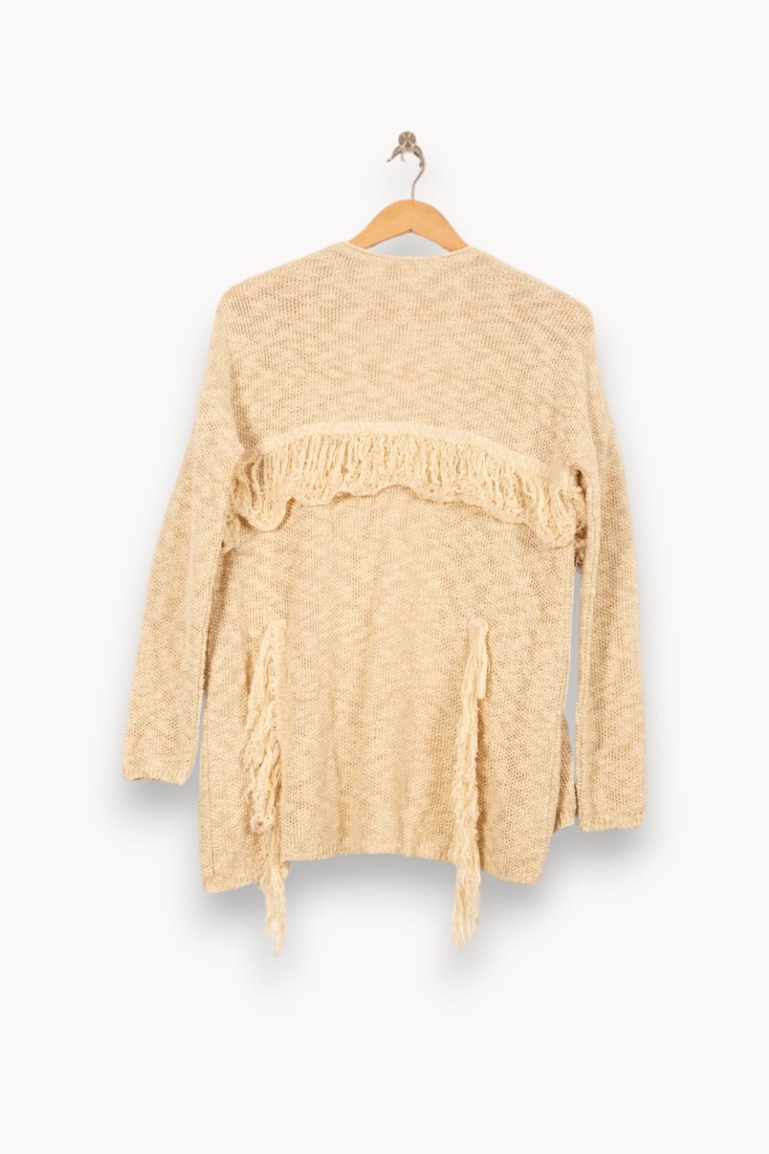 Cardigan Beige - Taille S/36 de la marque Bérénice | PARAD63035 - Vendu par Paradigme - Image 4