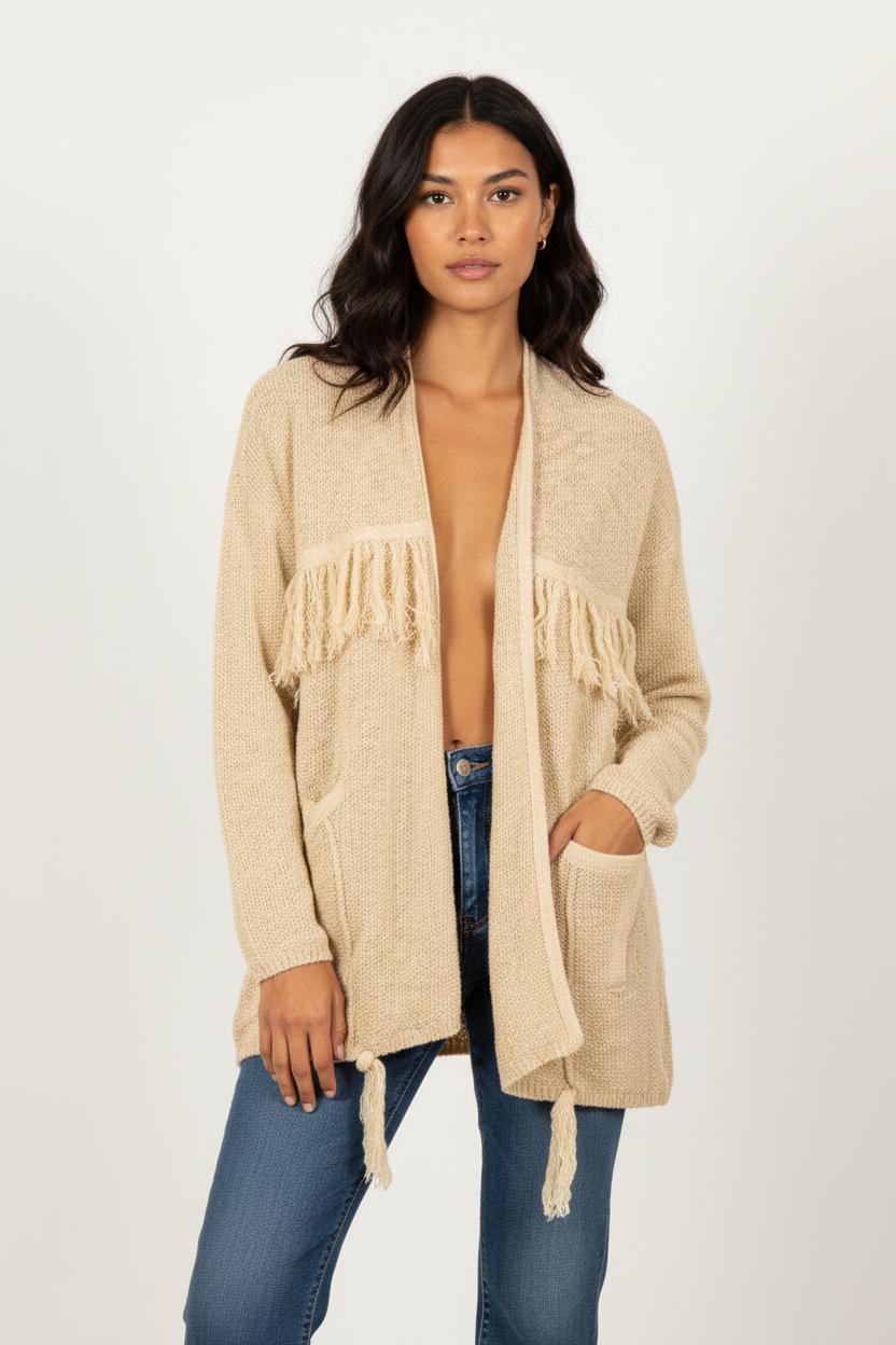 Cardigan Beige - Taille S/36