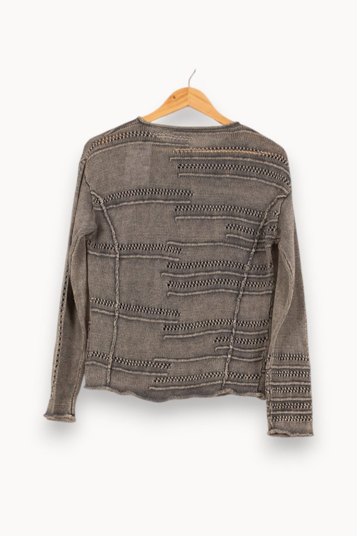 Pull Gris - Taille S/36 de la marque Bérénice | PARAD63037 - Vendu par Paradigme - Image 4