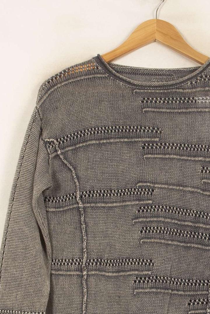 Pull Gris - Taille S/36 de la marque Bérénice | PARAD63037 - Vendu par Paradigme - Image 3