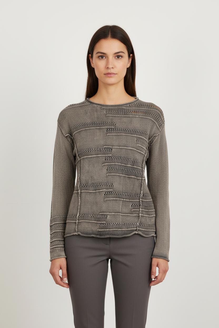 Pull Gris - Taille S/36