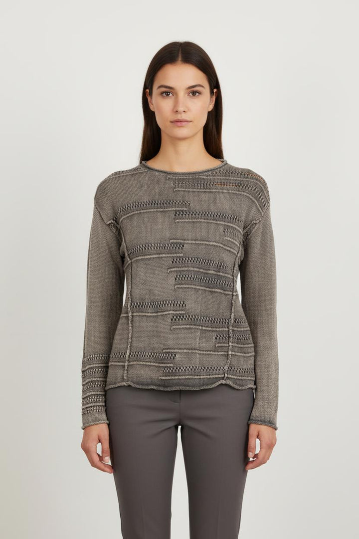 Pull Gris - Taille S/36