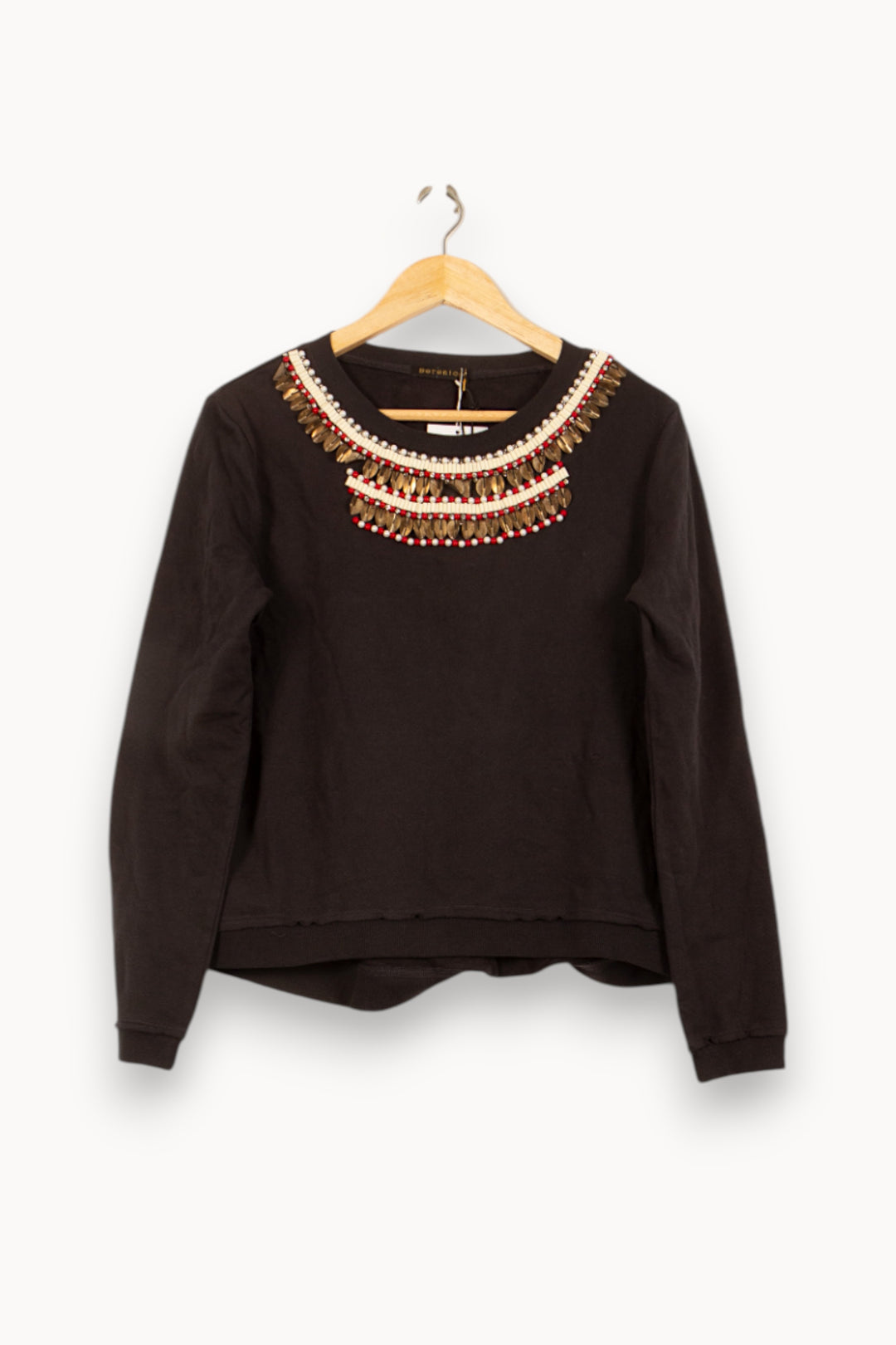 Sweat Noir - Taille S/36 de la marque Bérénice | PARAD63040 - Vendu par Paradigme - Image 2