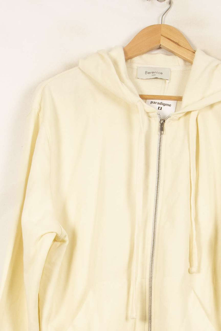 Sweat à Capuche Beige - Taille S/36 de la marque Bérénice | PARAD63041 - Vendu par Paradigme - Image 3