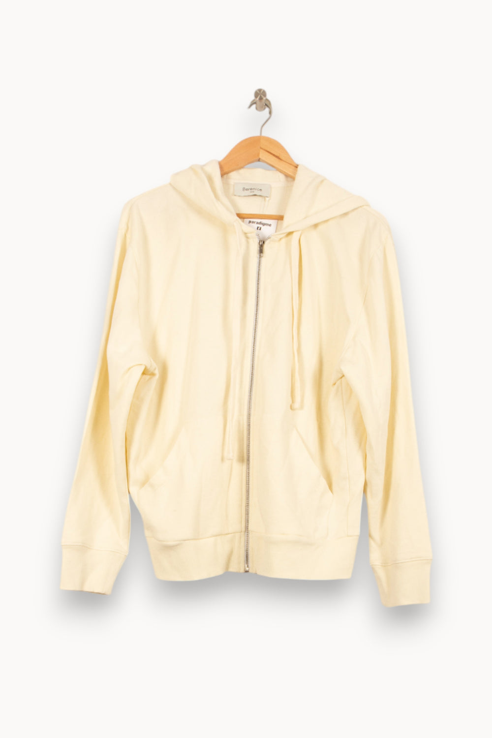 Sweat à Capuche Beige - Taille S/36 de la marque Bérénice | PARAD63041 - Vendu par Paradigme - Image 2