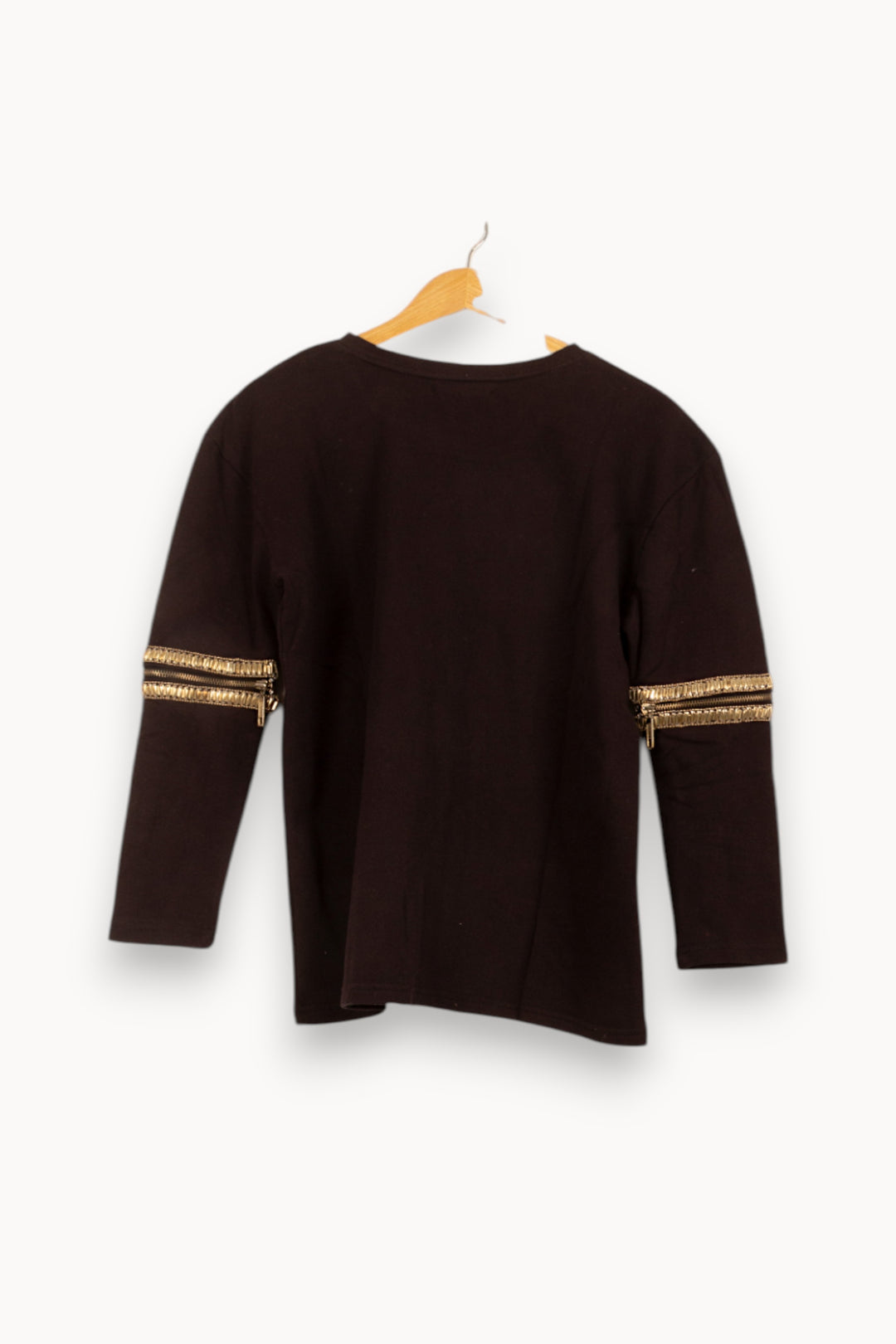 Pull Noir et Doré - Taille M/38 de la marque Bérénice | PARAD63042 - Vendu par Paradigme - Image 4