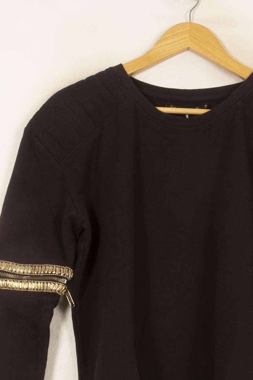 Pull Noir et Doré - Taille M/38 de la marque Bérénice | PARAD63042 - Vendu par Paradigme - Image 3