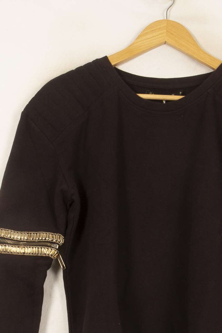 Pull Noir et Doré - Taille M/38 de la marque Bérénice | PARAD63042 - Vendu par Paradigme - Image 3