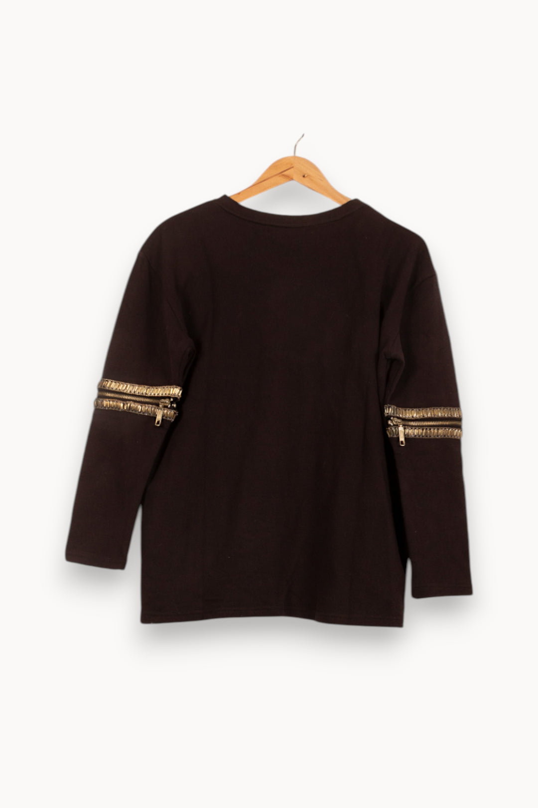 Sweat Noir et Doré - Taille M/38 de la marque Bérénice | PARAD63044 - Vendu par Paradigme - Image 4
