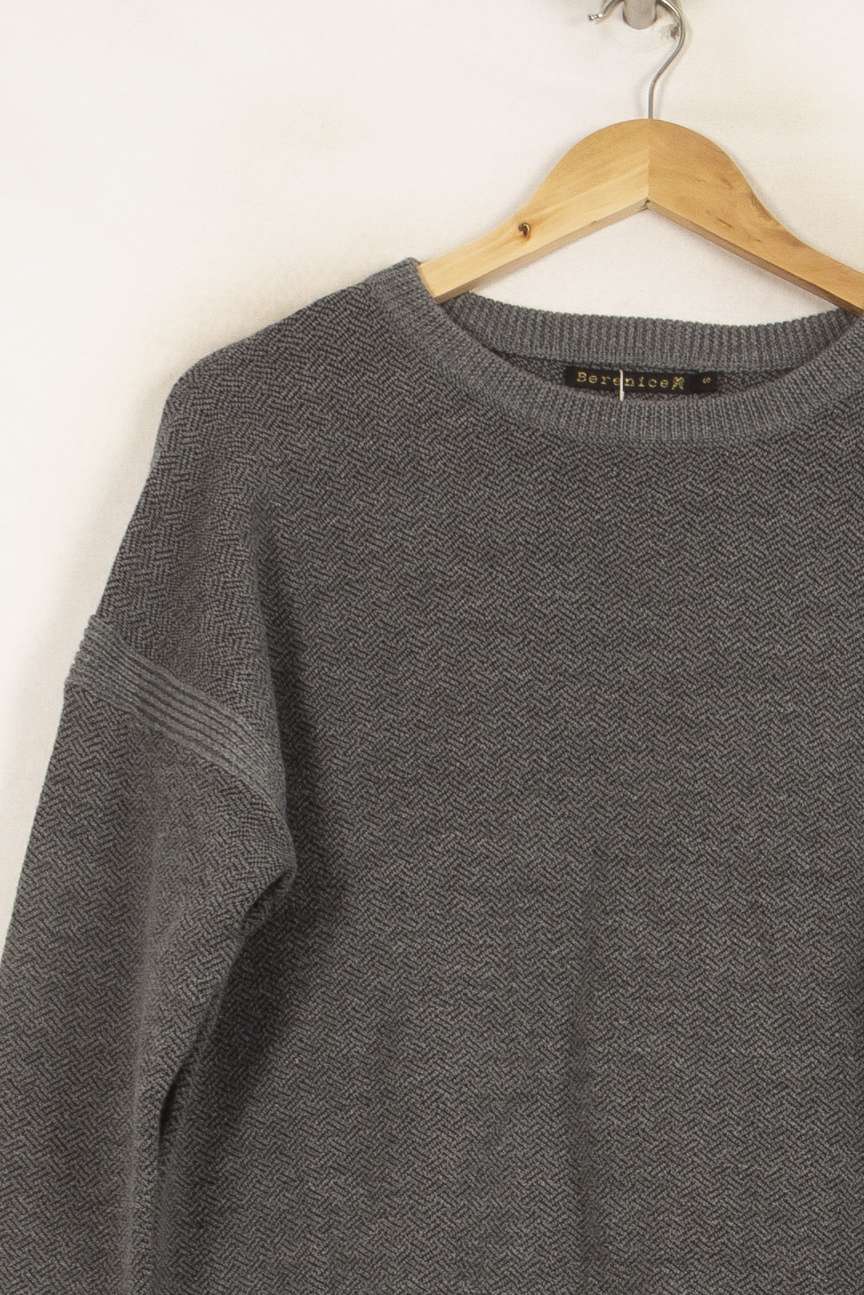 Pull Gris - Taille S/36 de la marque Bérénice | PARAD63061 - Vendu par Paradigme - Image 3