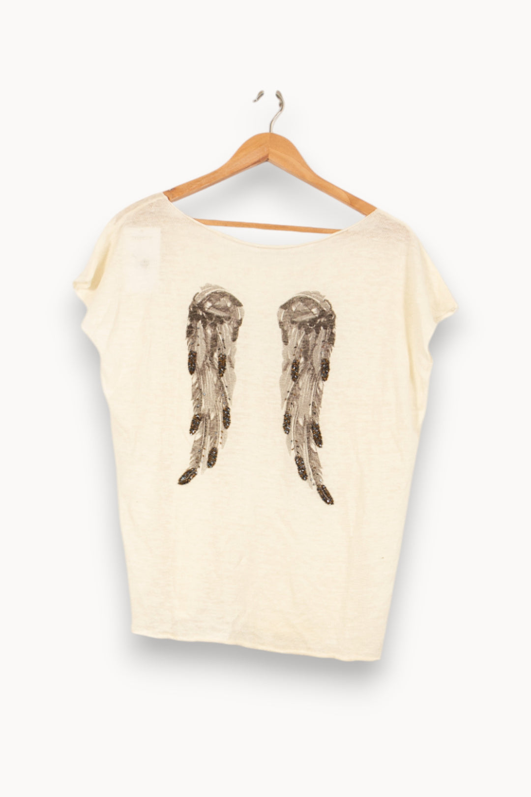 Tee-shirt Beige - Taille S/36 de la marque Bérénice | PARAD63062 - Vendu par Paradigme - Image 4