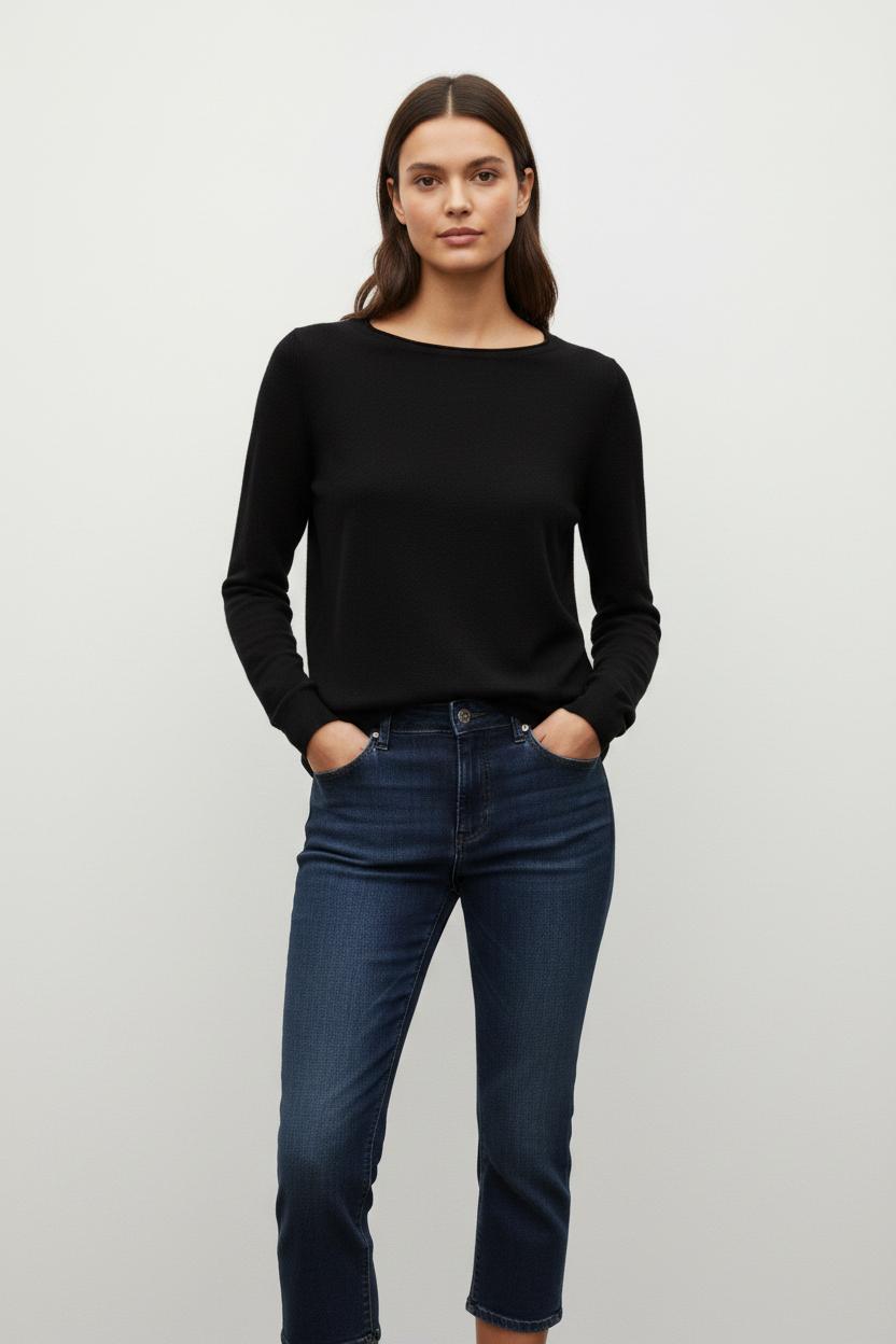 Pull Noir - Taille S/36