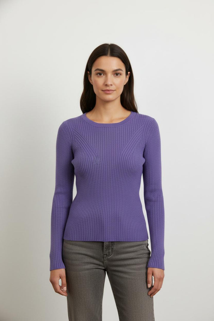 Pull Violet - Taille S/36