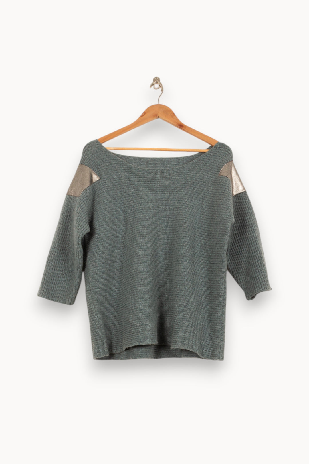 Pull Bleu et Argenté - Taille S/36 de la marque Bérénice | PARAD63072 - Vendu par Paradigme - Image 2