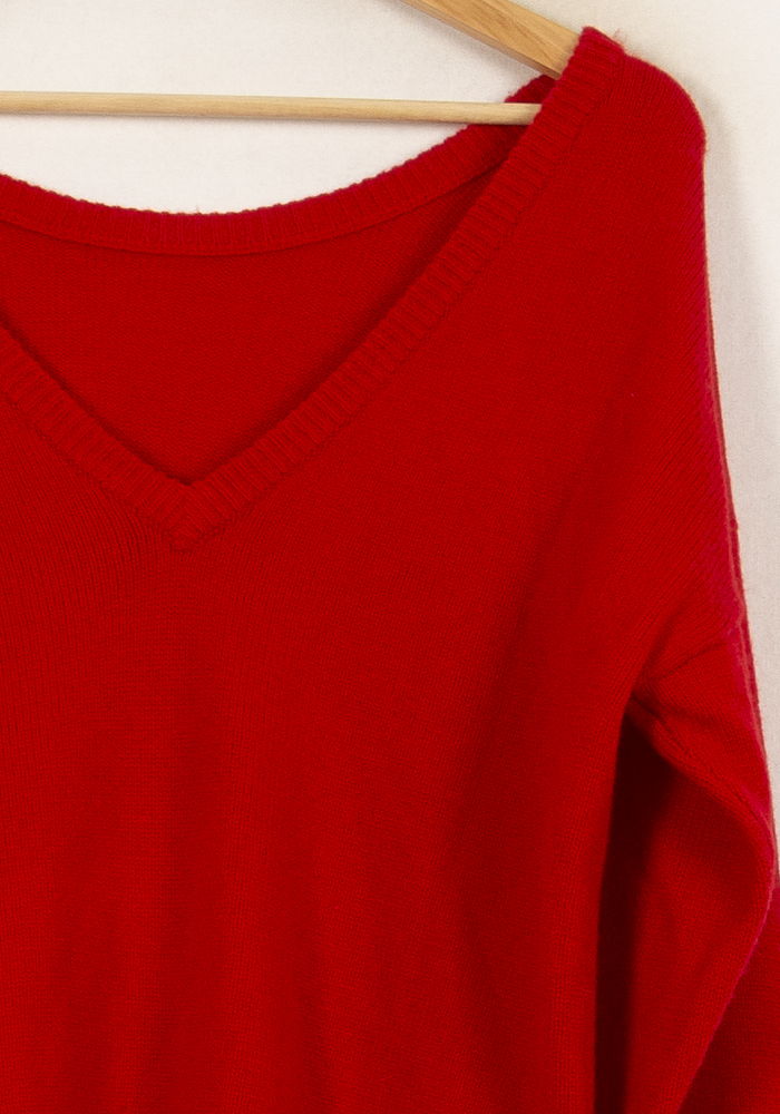 Pull Rouge - Taille S/36 de la marque Bérénice | PARAD63079 - Vendu par Paradigme - Image 3