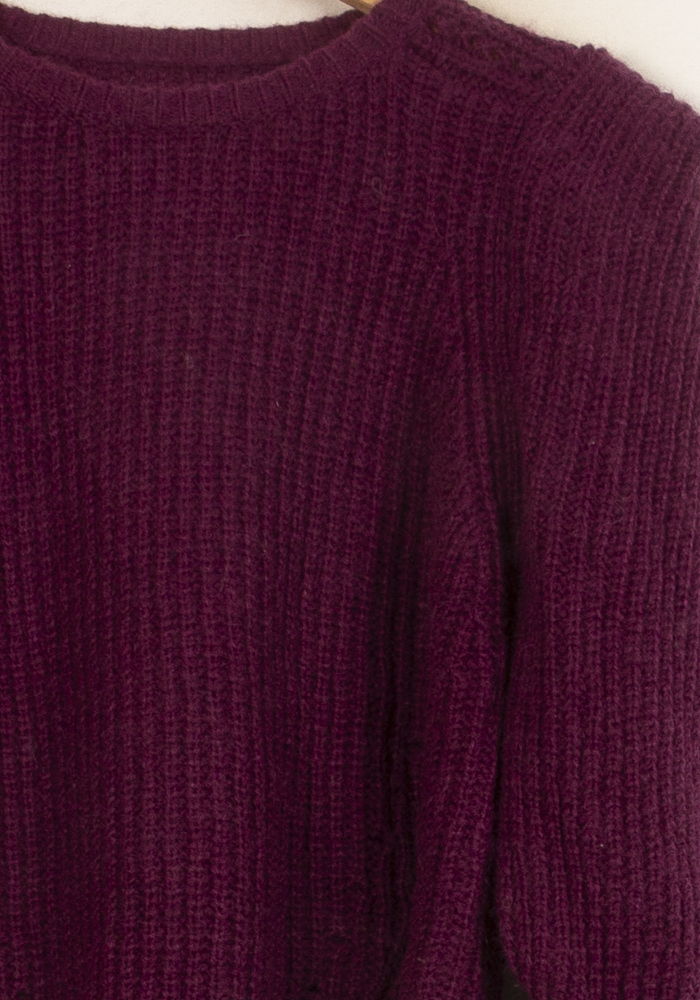 Pull Violet - Taille S/36 de la marque Bérénice | PARAD63080 - Vendu par Paradigme - Image 3