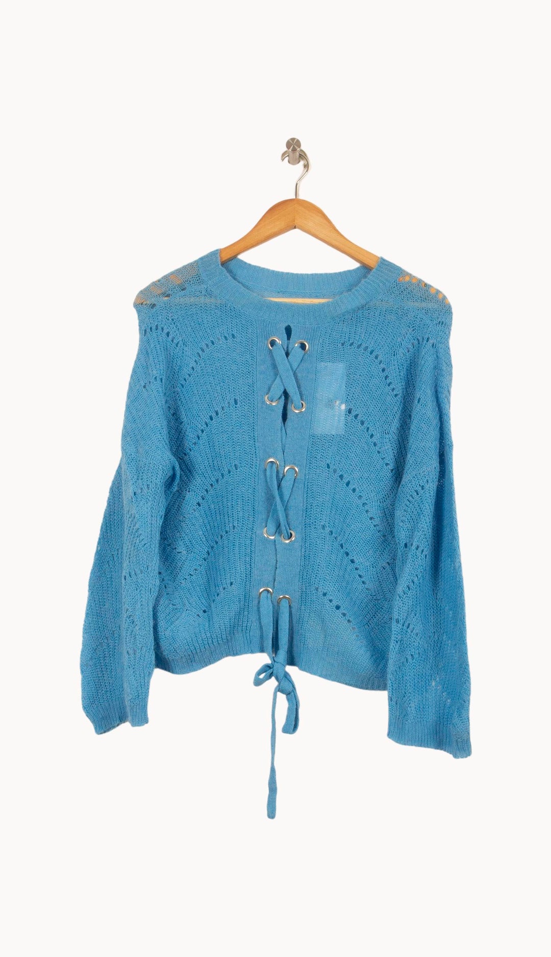 Pull Bleu - Taille S/36 de la marque Bérénice | PARAD63081 - Vendu par Paradigme - Image 4