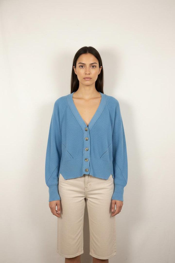 Cardigan Bleu - Taille S/36
