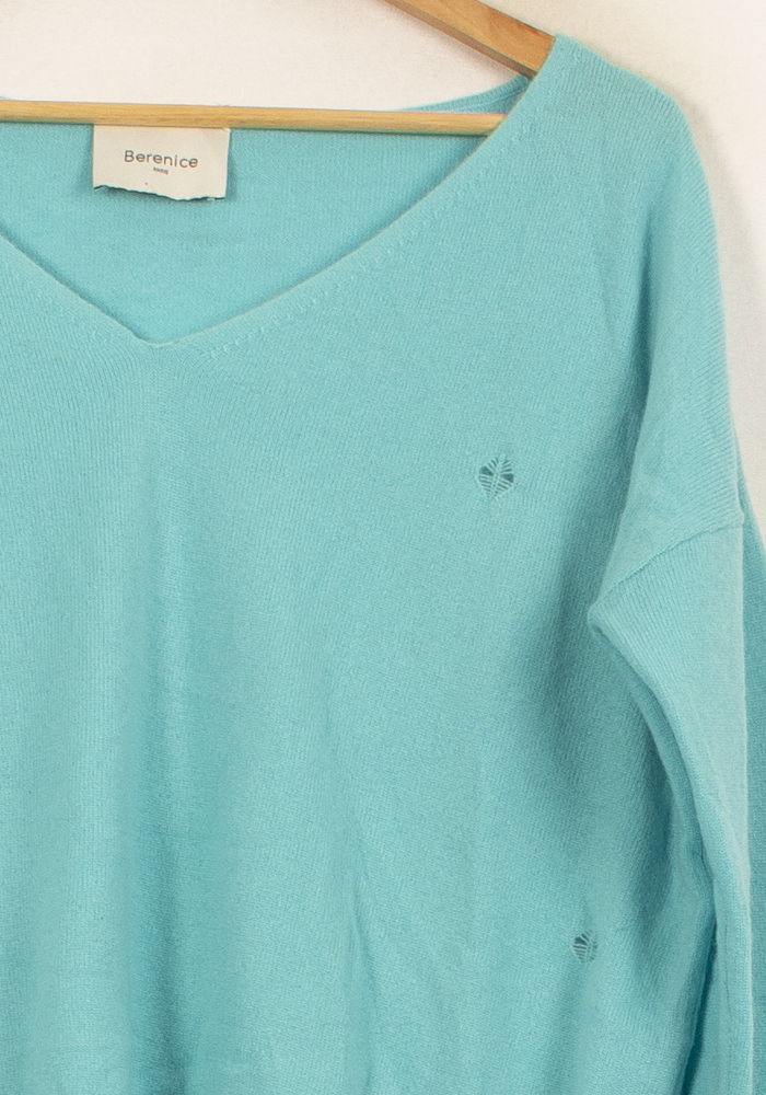 Pull Bleu - Taille S/36 de la marque Bérénice | PARAD63083 - Vendu par Paradigme - Image 3