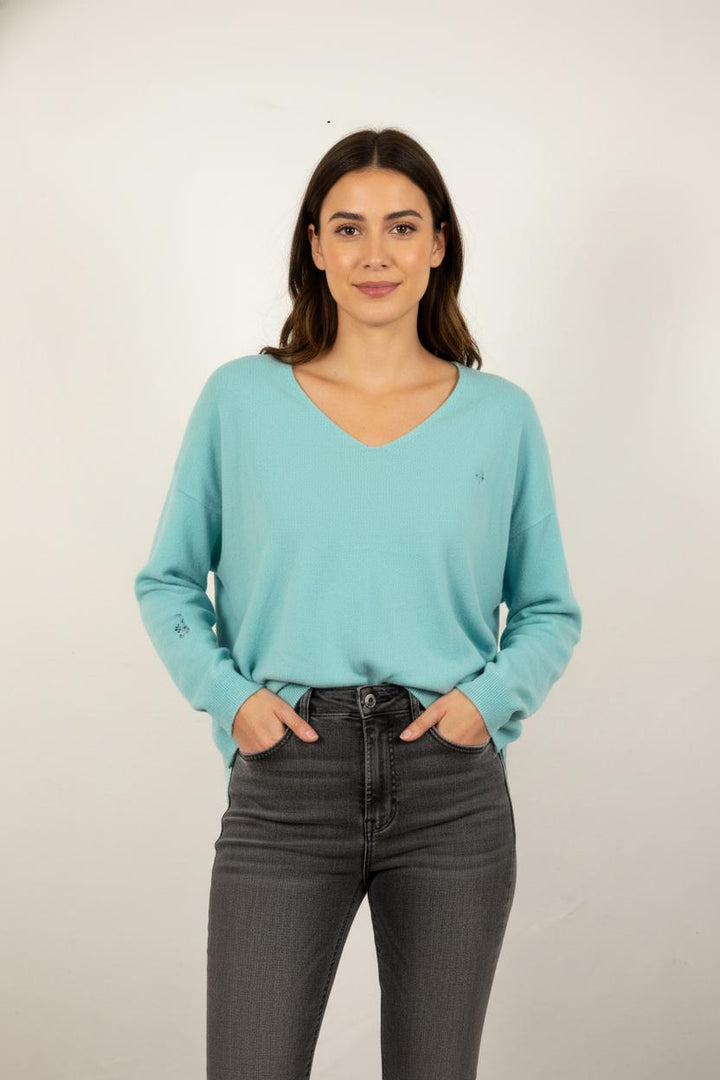 Pull Bleu - Taille S/36