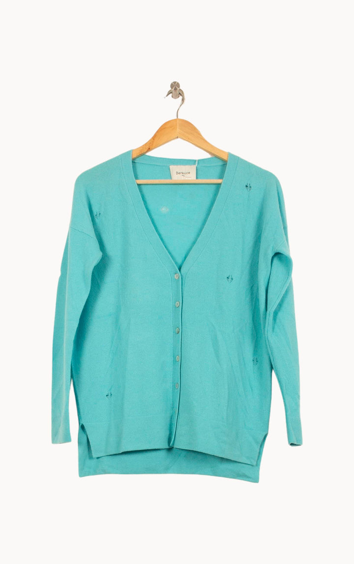Cardigan Bleu - Taille S/36 de la marque Bérénice | PARAD63084 - Vendu par Paradigme - Image 2