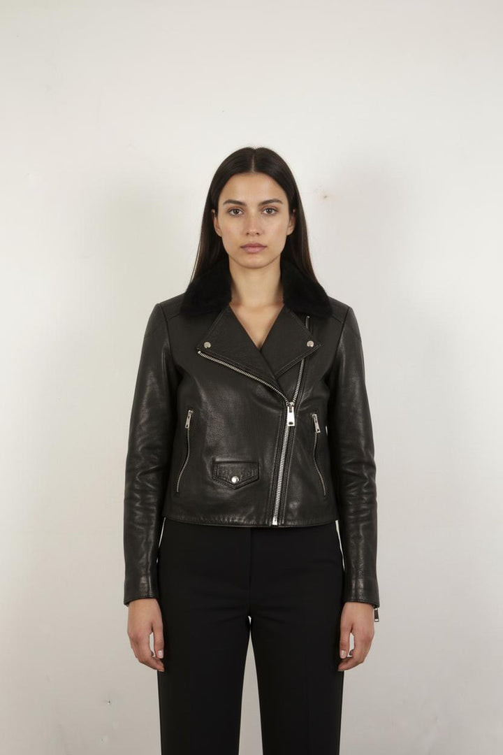 Veste Biker Noire - Taille S/36
