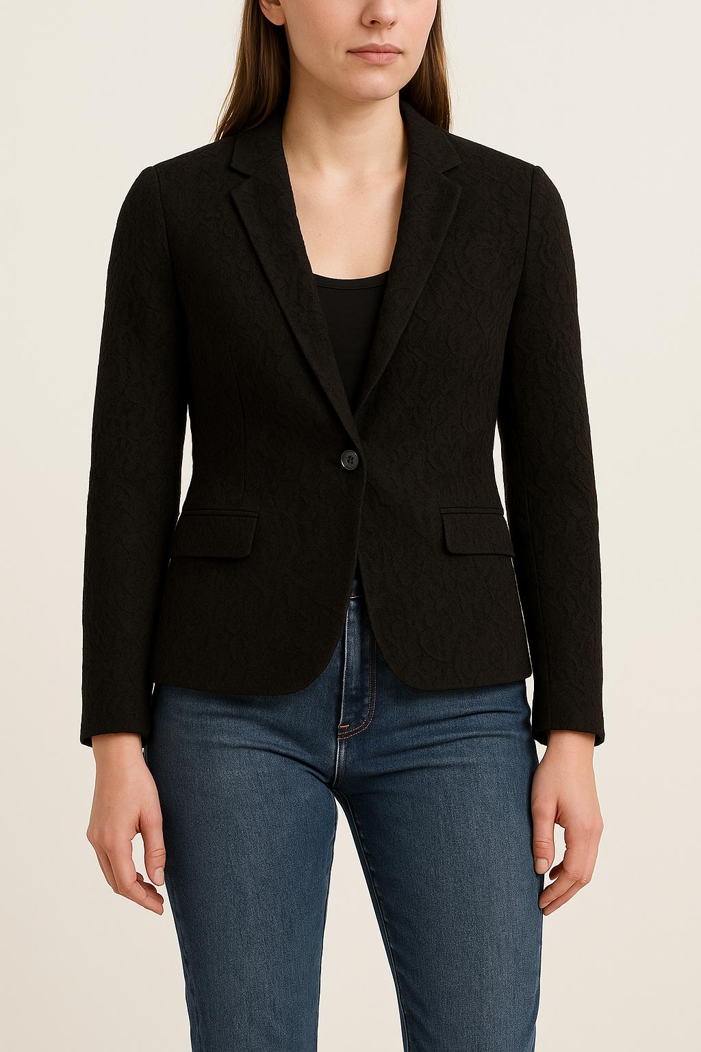 Veste Tailleur Noire - Taille XS/34 de la marque The Kooples | PARAD63093 - Vendu par Paradigme - Image 1