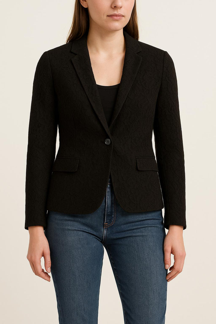 Veste Tailleur Noire - Taille XS/34 de la marque The Kooples | PARAD63093 - Vendu par Paradigme - Image 1
