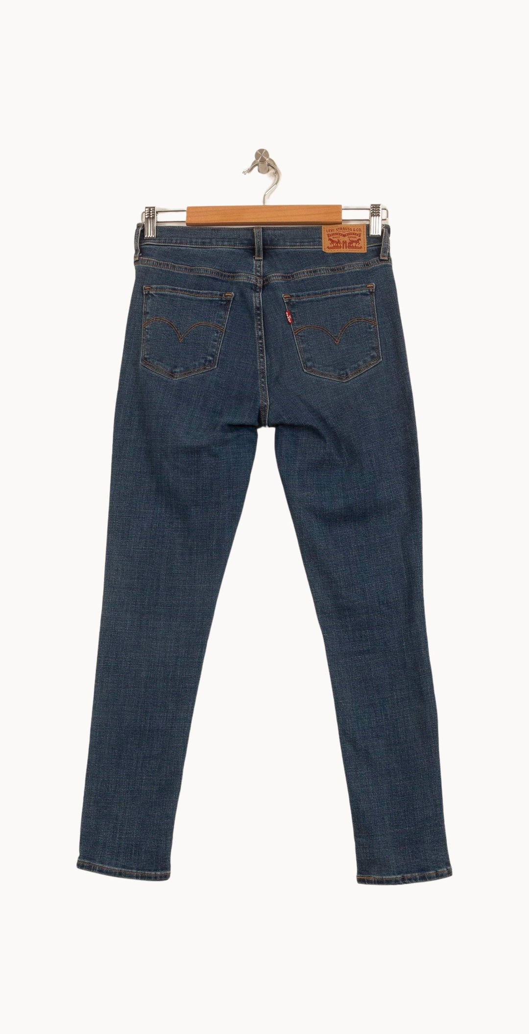 Jean Skinny Bleu - Taille S/36 de la marque Levi's | PARAD63106 - Vendu par Paradigme - Image 4