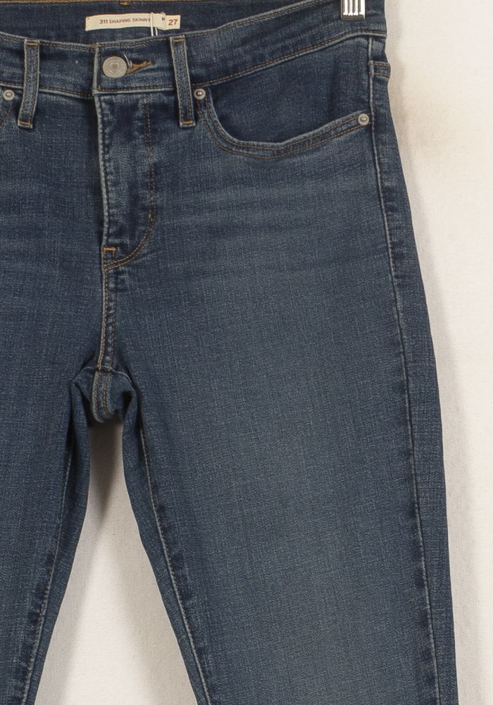 Jean Skinny Bleu - Taille S/36 de la marque Levi's | PARAD63106 - Vendu par Paradigme - Image 3