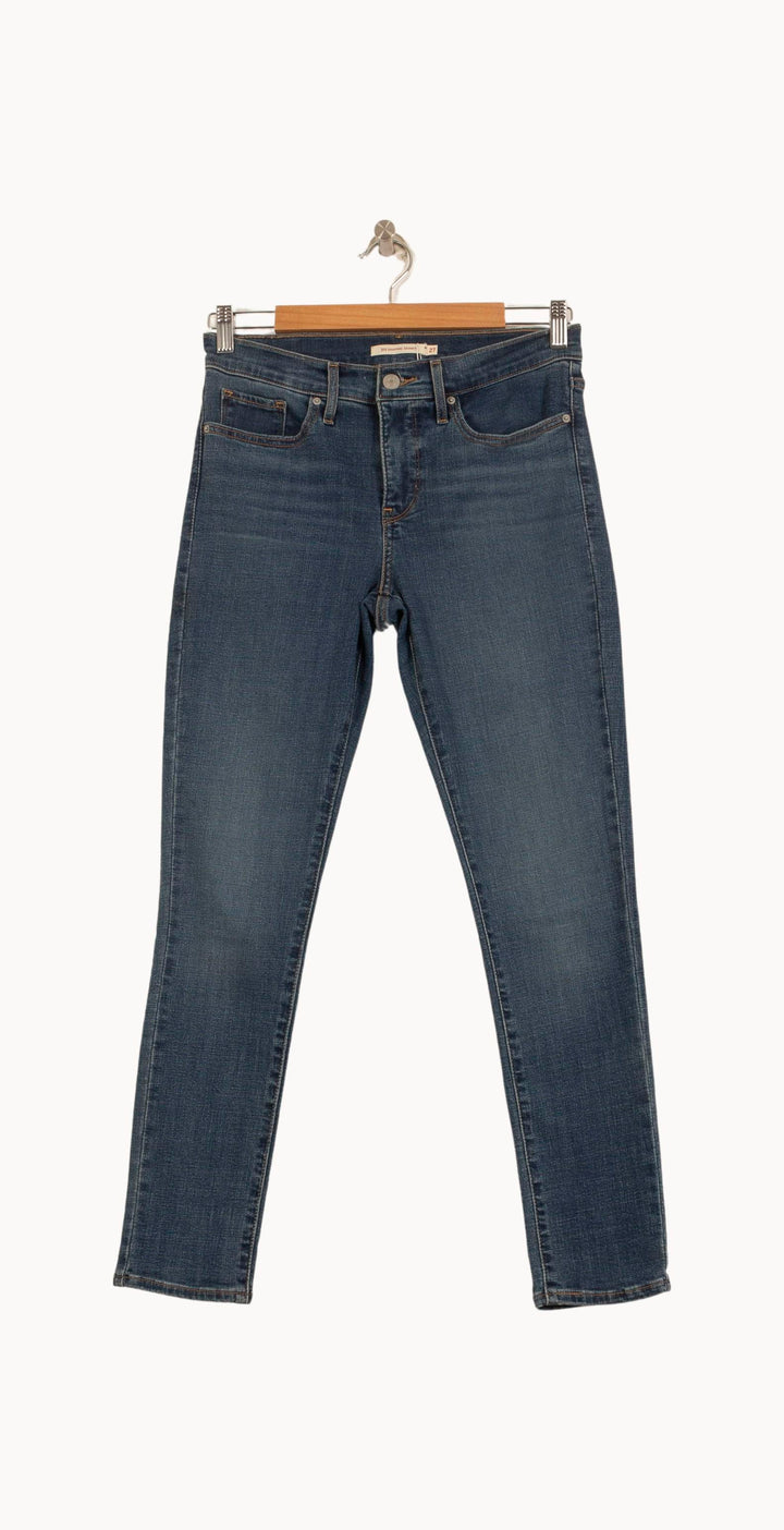 Jean Skinny Bleu - Taille S/36 de la marque Levi's | PARAD63106 - Vendu par Paradigme - Image 2
