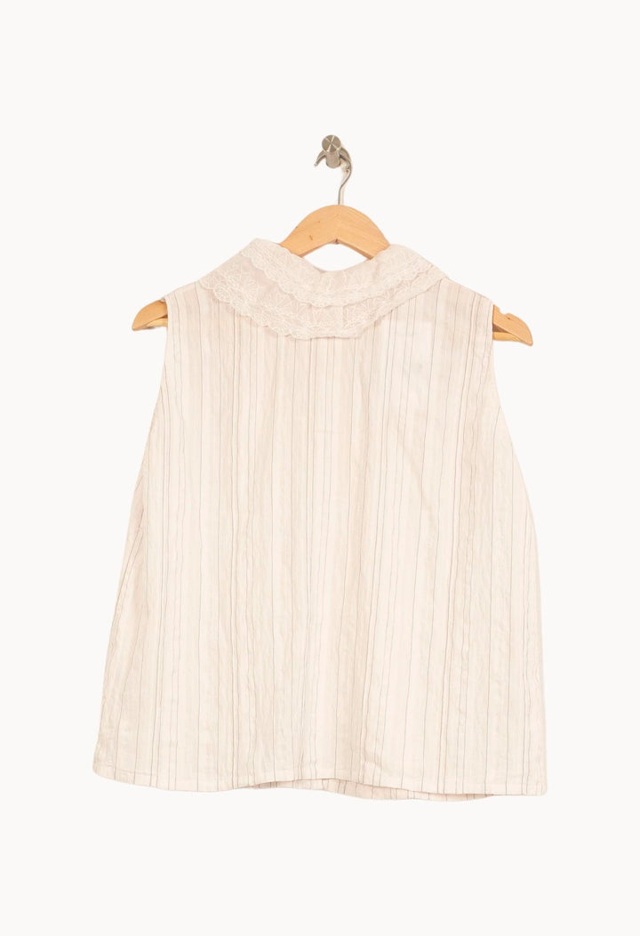 Blouse Blanche - Taille M/38 de la marque Sessùn | PARAD63111 - Vendu par Paradigme - Image 4