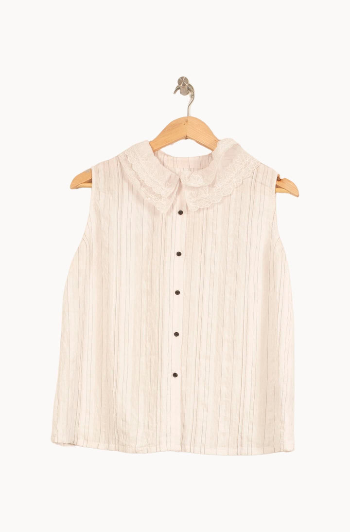 Blouse Blanche - Taille M/38 de la marque Sessùn | PARAD63111 - Vendu par Paradigme - Image 2